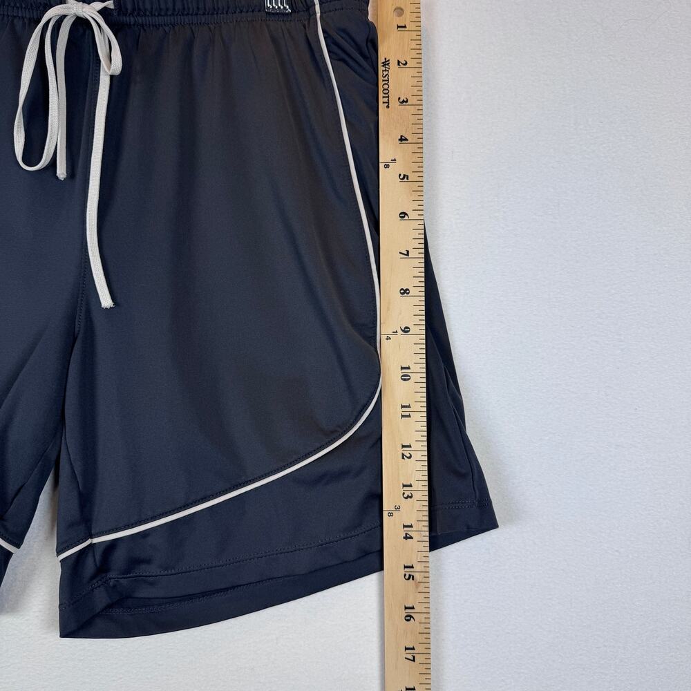 Athleta Womens Small Gray Running Shorts Mesh Lined Shorts Gym Yoga - Picture 4 of 7